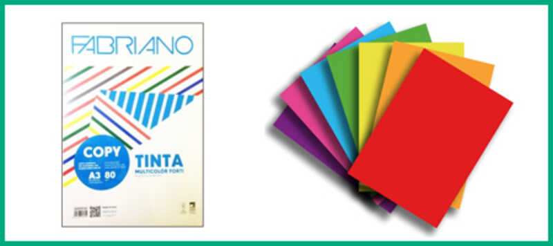 papel a3 de colores